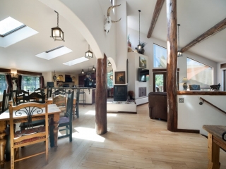 Top of floor of large rental house on Peak 7 in Breckenridge